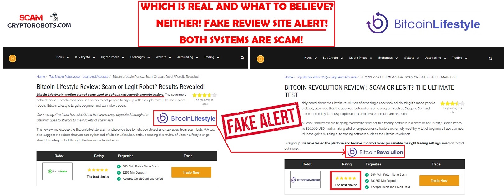 Bitcoin Lifestyle Review Scam App Scam Crypto Robots