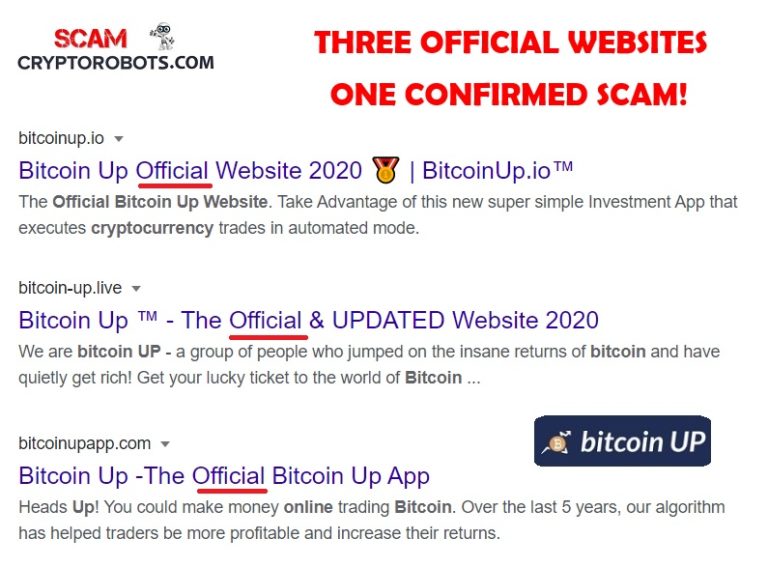 bitcoin up scam