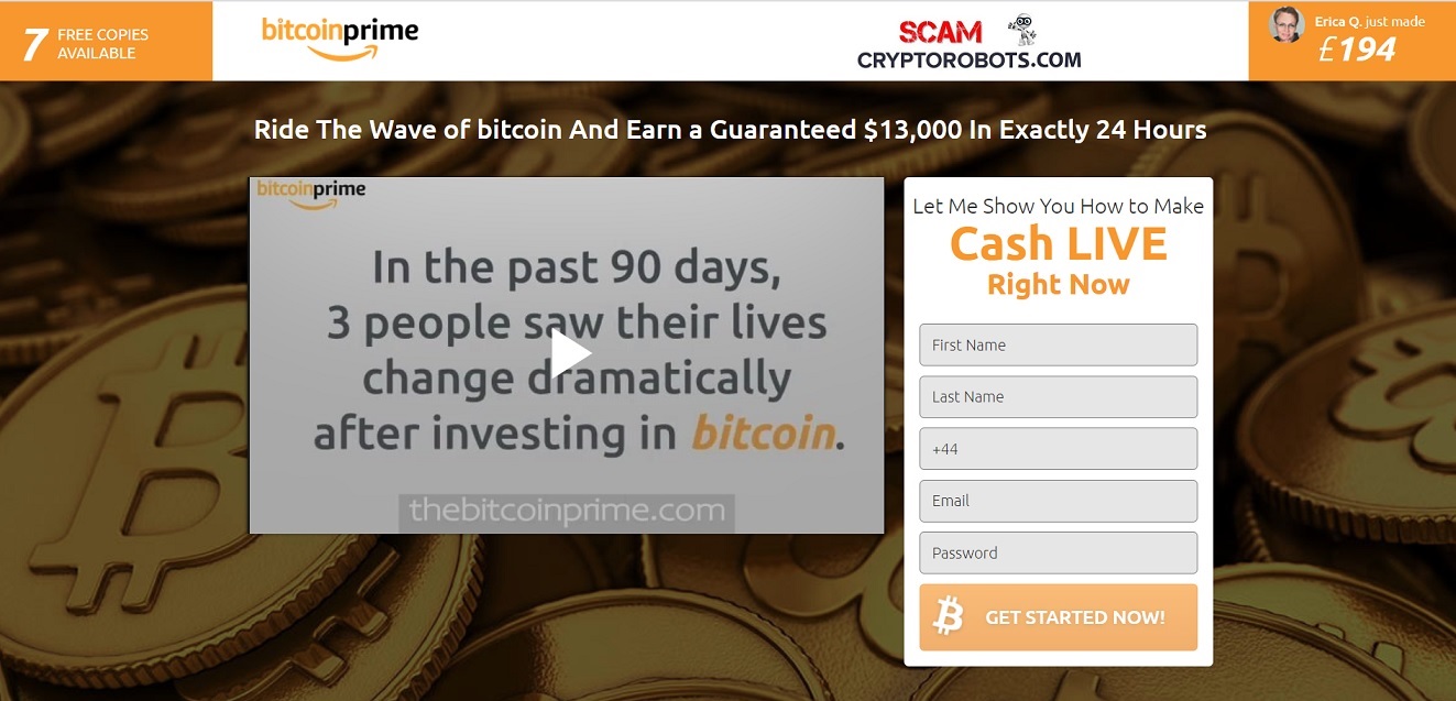 Bitcoin Prime Review 2021 Scam Exposed Fake App Avoid