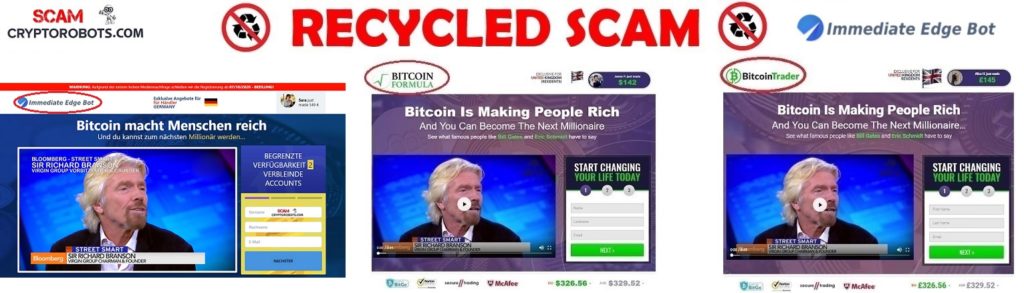 Recycled SCAM Evidence